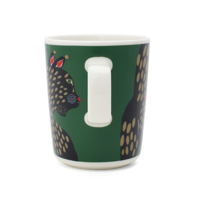 マリメッコ（marimekko） イルヴェス/Ilves マグカップ 250ml グリーン/ダークブルー