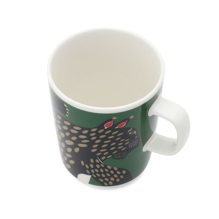 マリメッコ（marimekko） イルヴェス/Ilves マグカップ 250ml グリーン/ダークブルー