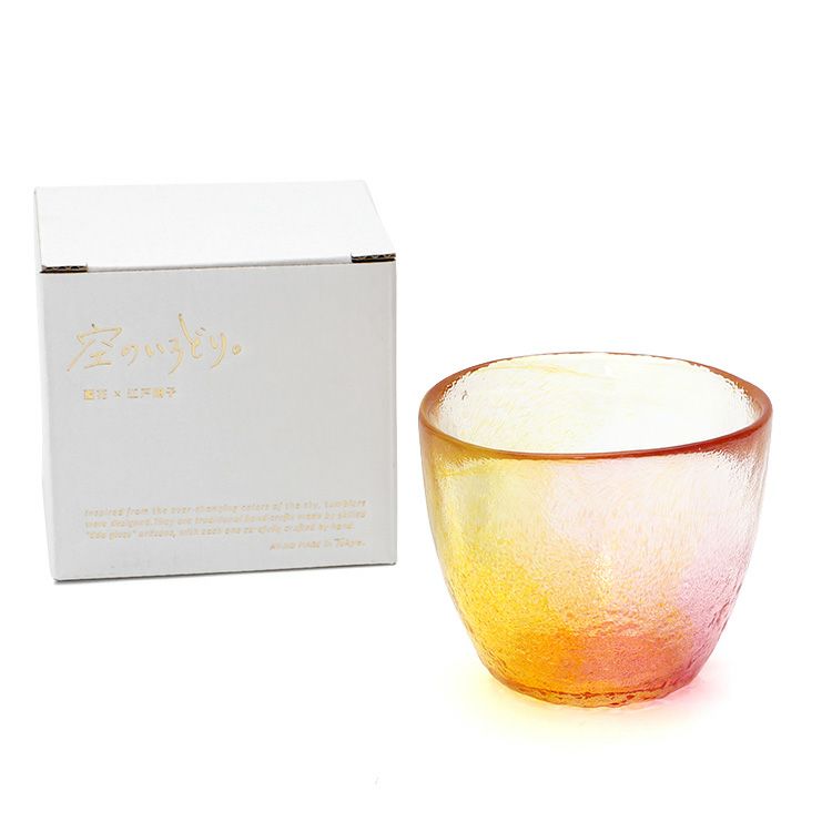 藍花×岩澤硝子 グラス