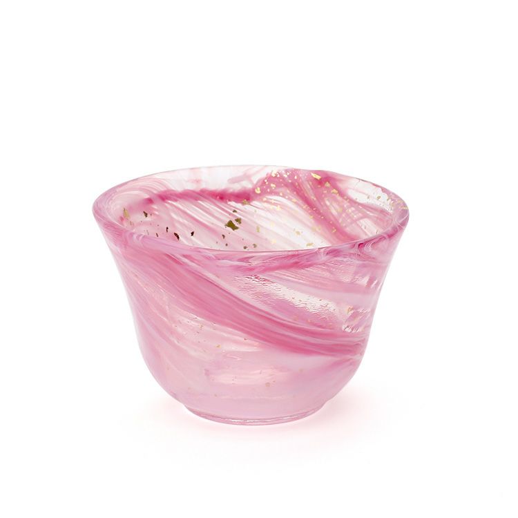 藍花×岩澤硝子 ぐい呑み