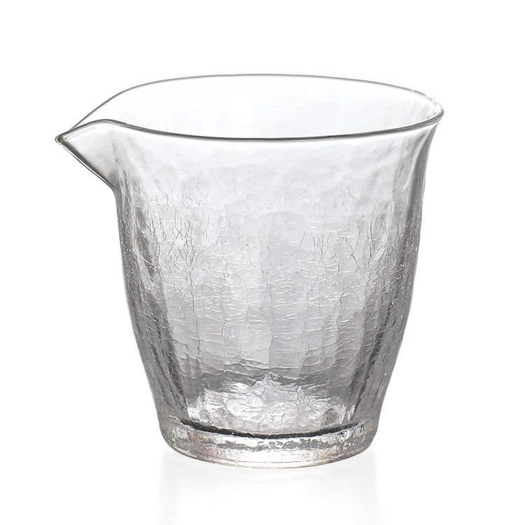 藍花×田島硝子 雪化粧 冷酒セット （片口1個、ぐい呑2個）