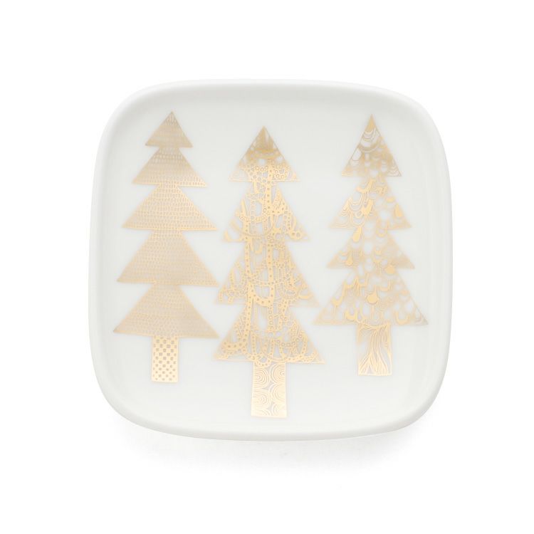 マリメッコ（marimekko） クーシコッサ/Kuusikossa マグカップ＆プレートセット ゴールド/ホワイト