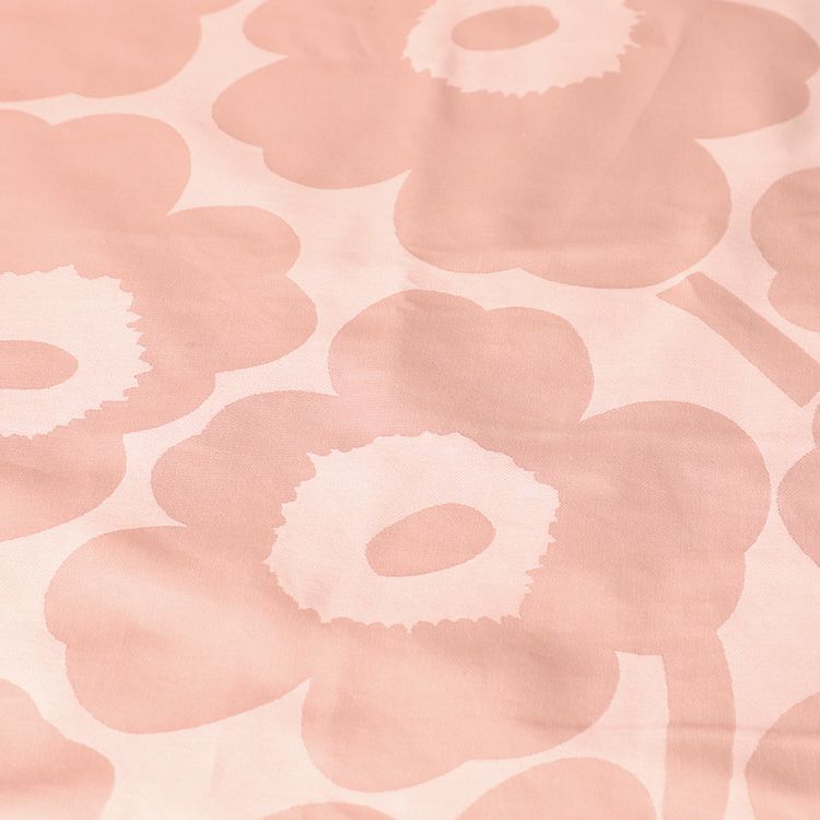マリメッコ（marimekko） ウニッコ/Unikko 布団カバー 150×210cm(シングル) ピンク/パウダー