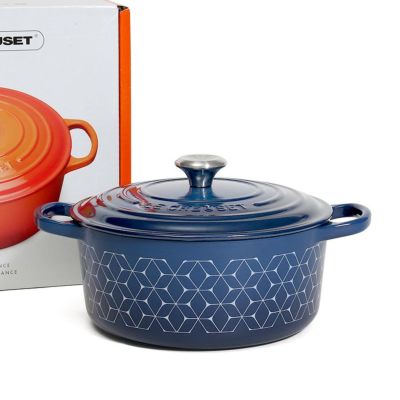 ル・クルーゼ（Le Creuset） 22cm インクHEX 耐熱 ラウンド 鍋 お鍋 ギフト 結婚祝い プレゼント 贈り物 | ideale