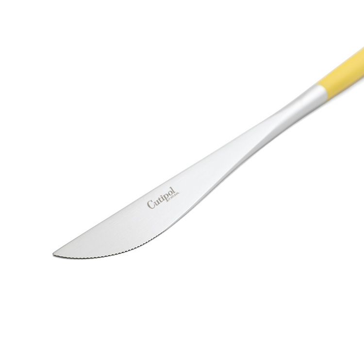クチポール（Cutipol） ゴア/GOA ディナーナイフ/テーブルナイフ イエロー