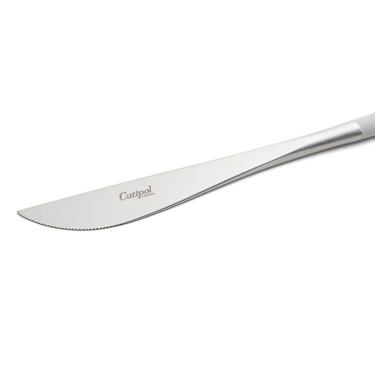 クチポール（Cutipol） ゴア/GOA ディナーナイフ/テーブルナイフ ライトグレー