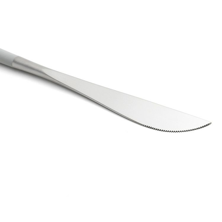 クチポール（Cutipol） ゴア/GOA ディナーナイフ/テーブルナイフ ライトグレー