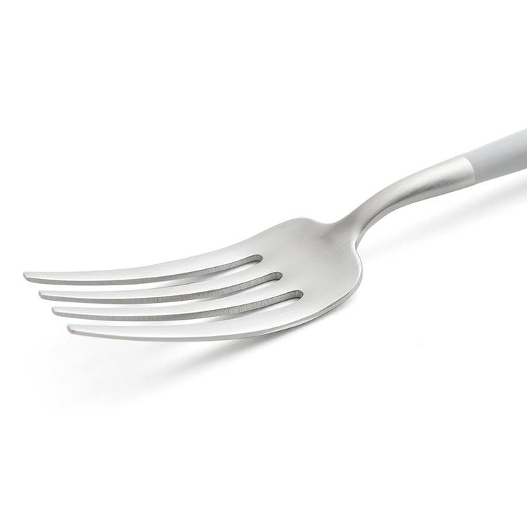 クチポール（Cutipol） ゴア/GOA デザートフォーク ライトグレー