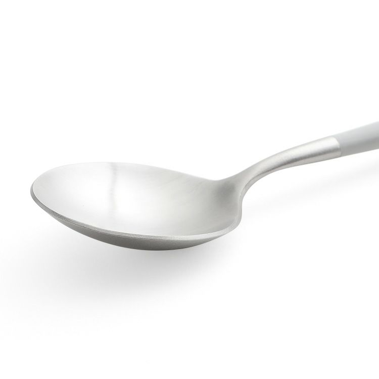 クチポール（Cutipol） ゴア/GOA デザートスプーン ライトグレー