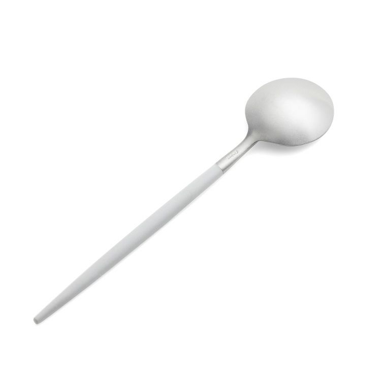 クチポール（Cutipol） ゴア/GOA コーヒー/ティー スプーン ライトグレー