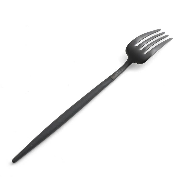 クチポール（Cutipol） ゴア/GOA ディナーフォーク オールブラック