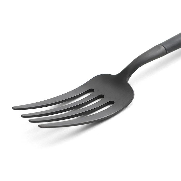 クチポール（Cutipol） ゴア/GOA デザートフォーク オールブラック