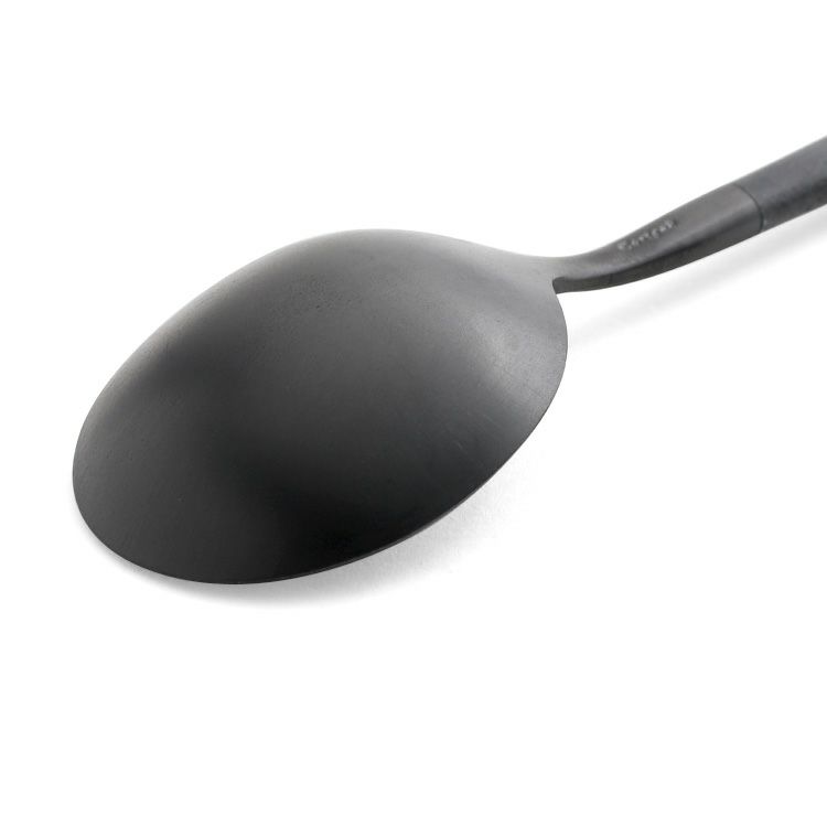 クチポール（Cutipol） ゴア/GOA デザートスプーン オールブラック