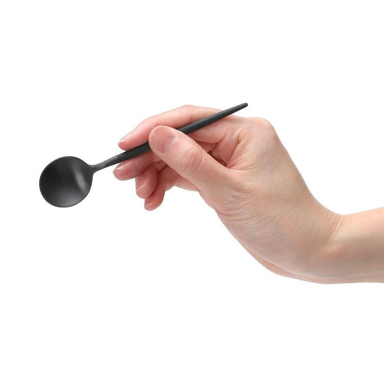 クチポール（Cutipol） ゴア/GOA コーヒー/ティー スプーン オールブラック