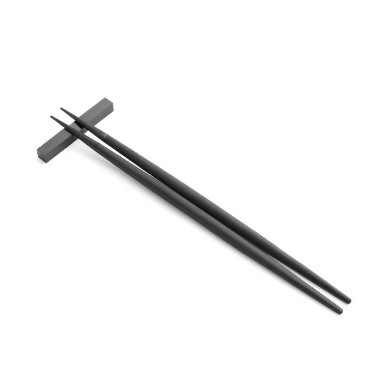 クチポール（Cutipol） ゴア/GOA 箸 + 箸置きセット オールブラック