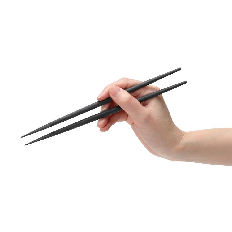 クチポール（Cutipol） ゴア/GOA 箸 + 箸置きセット オールブラック