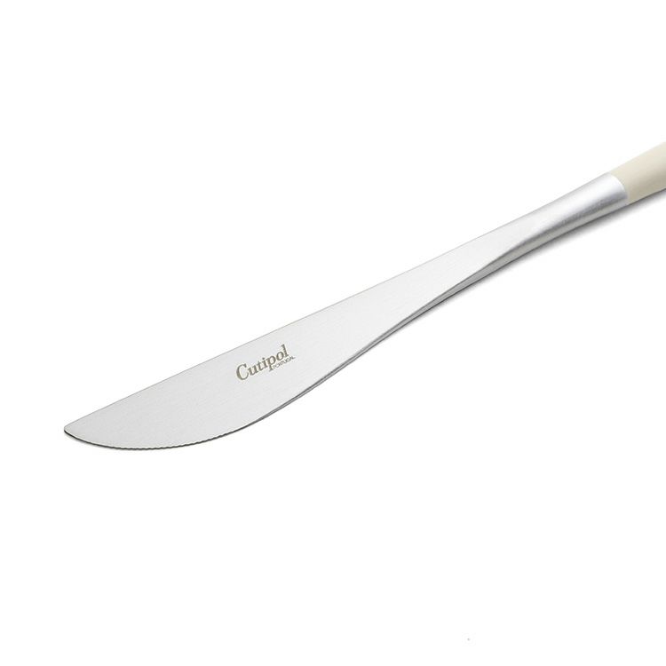 クチポール（Cutipol） ゴア/GOA ディナーナイフ/テーブルナイフ ライトアイボリー