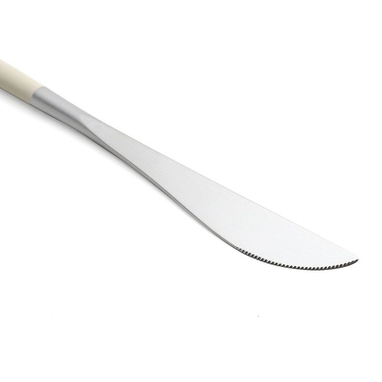 クチポール（Cutipol） ゴア/GOA ディナーナイフ/テーブルナイフ ライトアイボリー