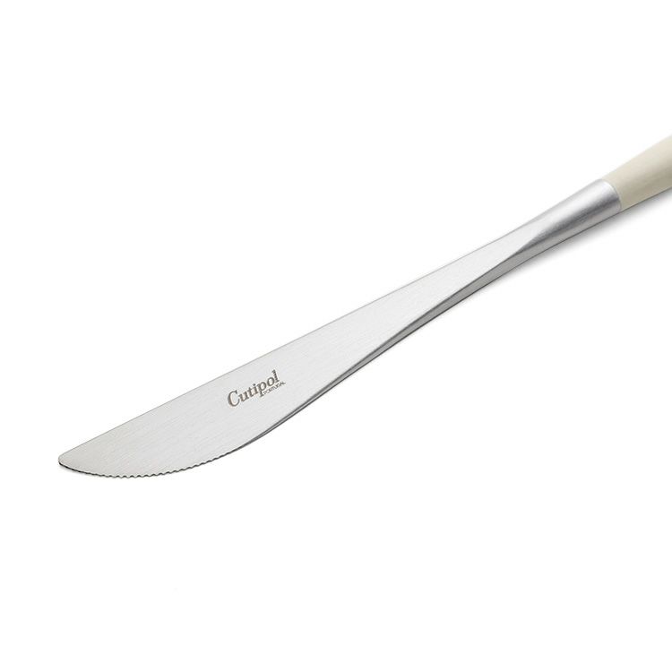 クチポール（Cutipol） ゴア/GOA デザートナイフ ライトアイボリー