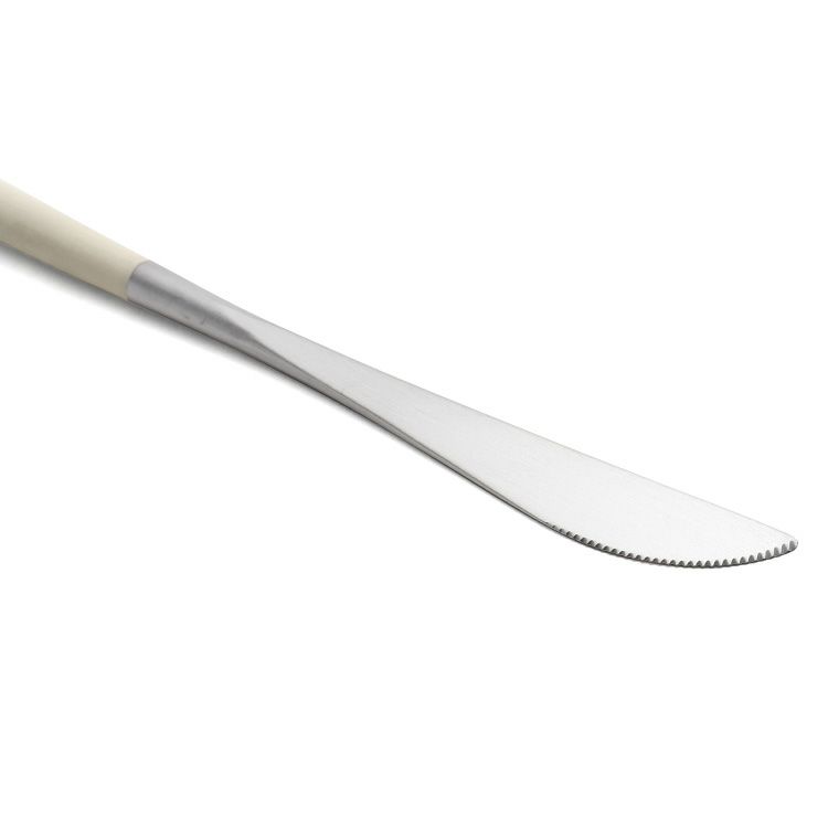 クチポール（Cutipol） ゴア/GOA デザートナイフ ライトアイボリー