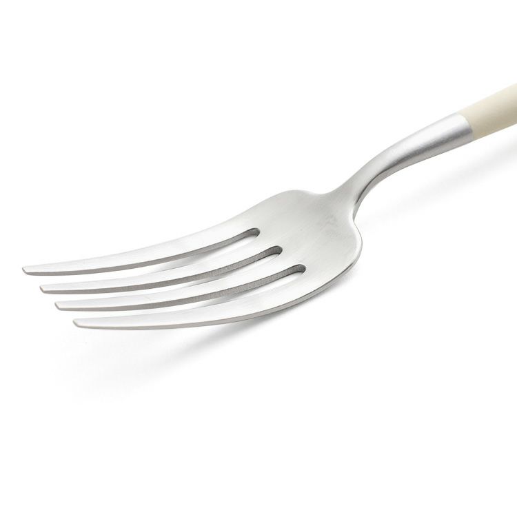 クチポール（Cutipol） ゴア/GOA デザートフォーク ライトアイボリー