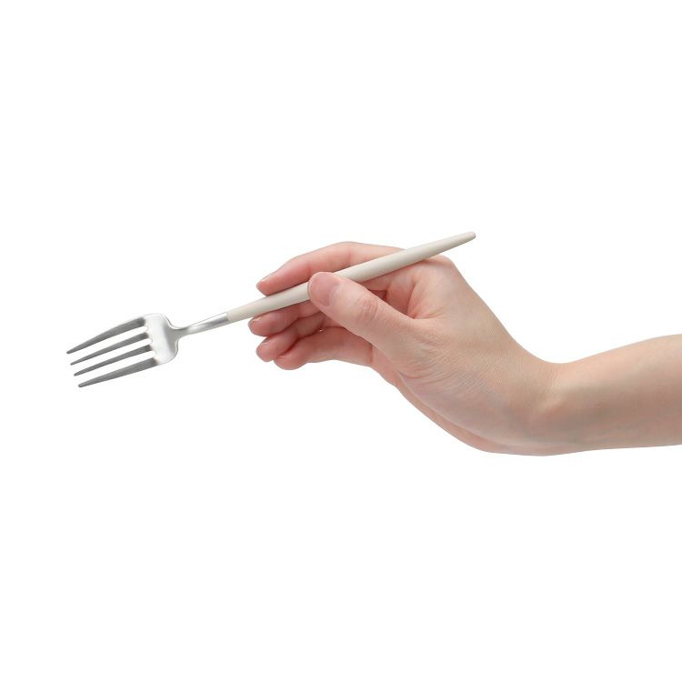 クチポール（Cutipol） ゴア/GOA デザートフォーク ライトアイボリー