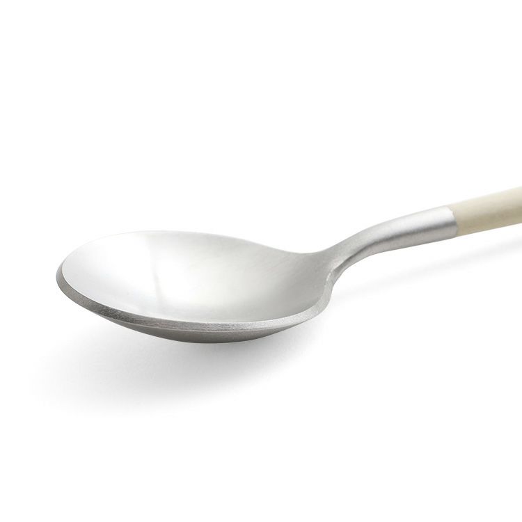 クチポール（Cutipol） ゴア/GOA コーヒー/ティー スプーン ライトアイボリー