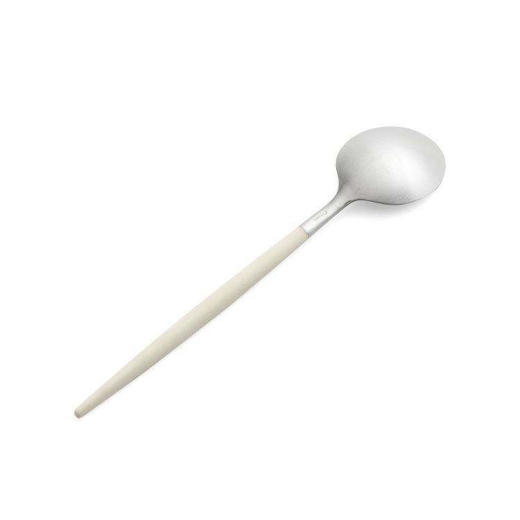 クチポール（Cutipol） ゴア/GOA コーヒー/ティー スプーン ライトアイボリー