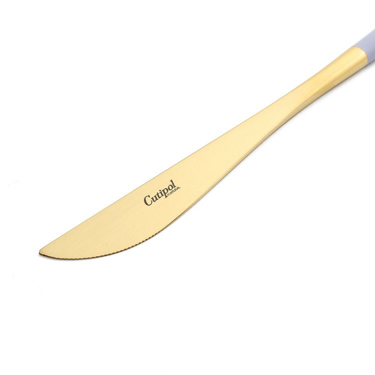 クチポール（Cutipol） ゴア/GOA ディナーナイフ バイオレットマットゴールド