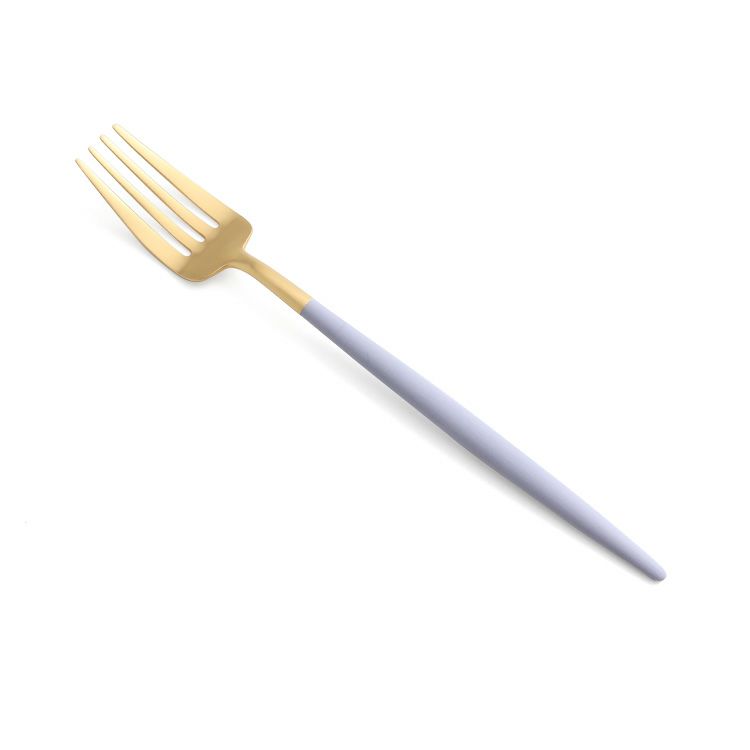 クチポール（Cutipol） ゴア/GOA ディナーフォーク バイオレットマットゴールド