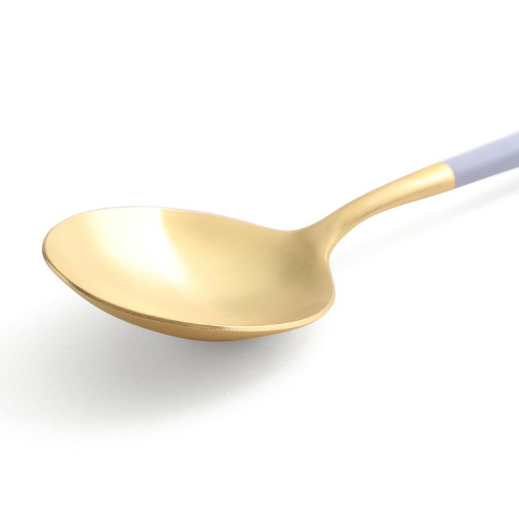 クチポール（Cutipol） ゴア/GOA ディナースプーン バイオレットマットゴールド