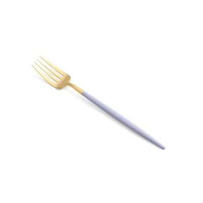 クチポール（Cutipol） ゴア/GOA デザートフォーク バイオレットマットゴールド 正規販売代理店 Cutipol ゴア ブラッシュド マット