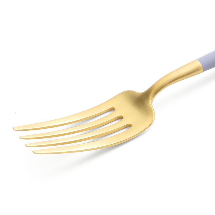 クチポール（Cutipol） ゴア/GOA デザートフォーク バイオレットマットゴールド