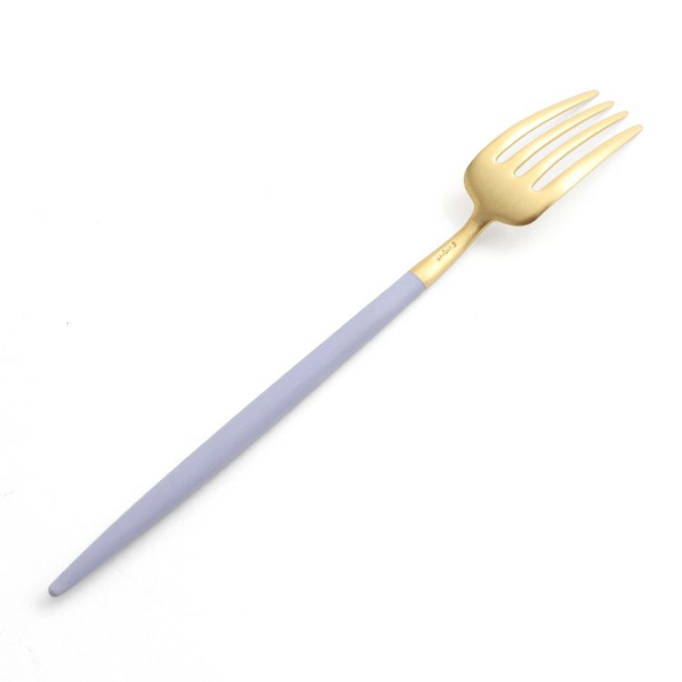 クチポール（Cutipol） ゴア/GOA デザートフォーク バイオレットマットゴールド