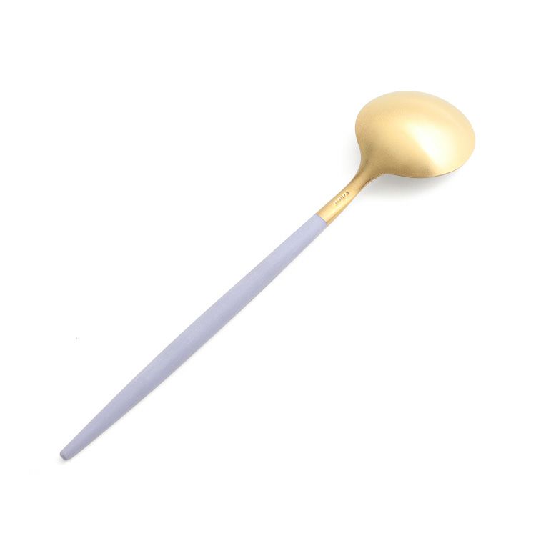 クチポール（Cutipol） ゴア/GOA デザートスプーン バイオレットマットゴールド