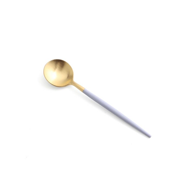 クチポール（Cutipol） ゴア/GOA コーヒー/ティースプーン バイオレットマットゴールド