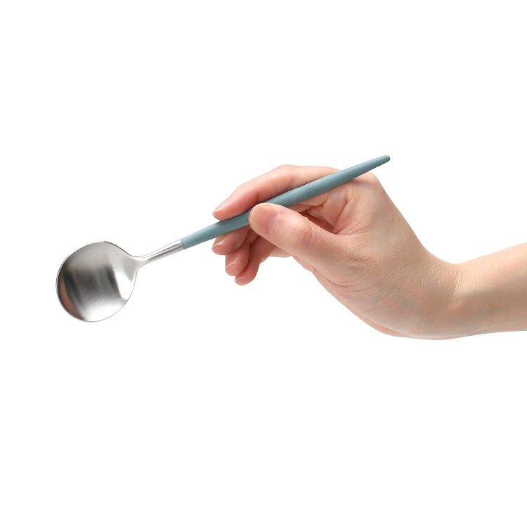 クチポール（Cutipol） ゴア/GOA デザートスプーン ブルーセージ