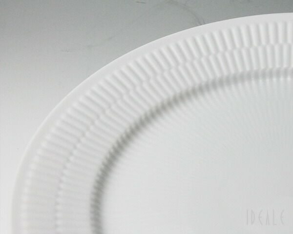 ロイヤルコペンハーゲン（Royal Copenhagen） ホワイトフルーテッド プレイン/White Fluted Plain 2408 627 プレート 27cm