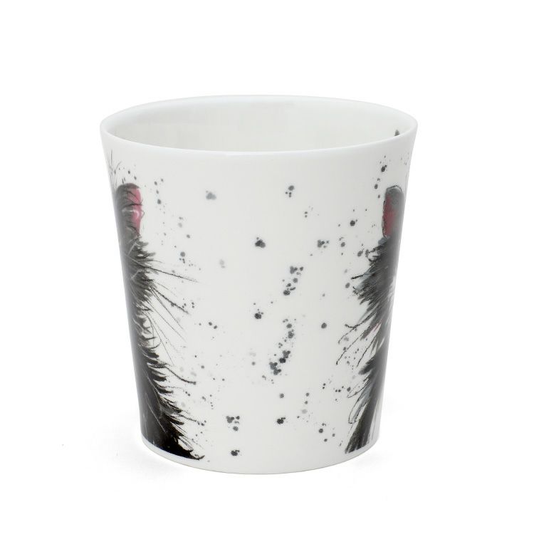 ダヌーン（Dunoon） LOMOND マグカップ マグカップ ペインティングキャット 黒白猫