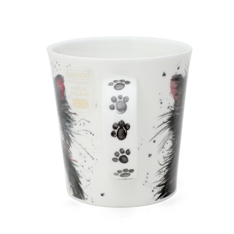 ダヌーン（Dunoon） LOMOND マグカップ マグカップ ペインティングキャット 黒白猫