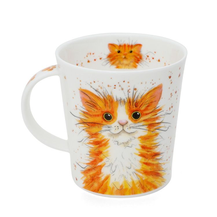 ダヌーン（Dunoon） LOMOND マグカップ マグカップ ペインティングキャット トラ猫