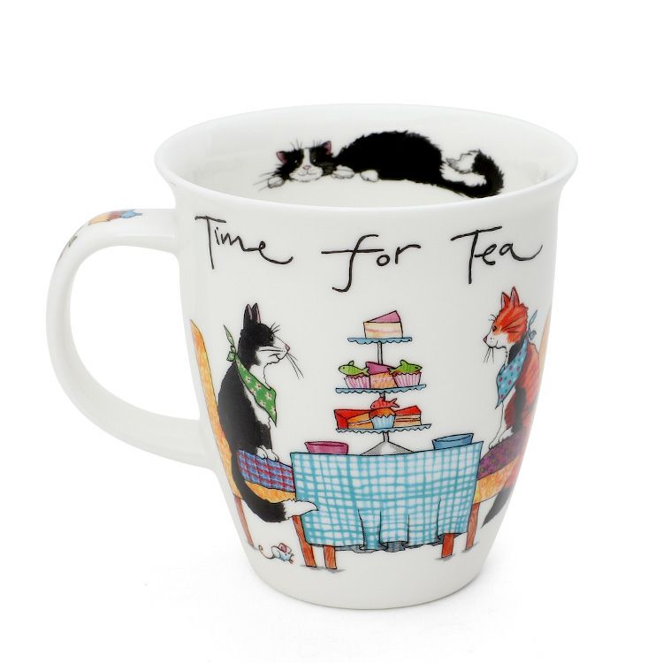 ダヌーン（Dunoon） NEVIS マグカップ ティータイムキャット