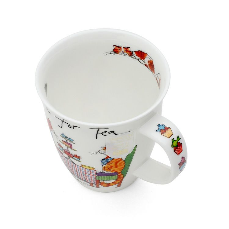 ダヌーン（Dunoon） NEVIS マグカップ ティータイムキャット