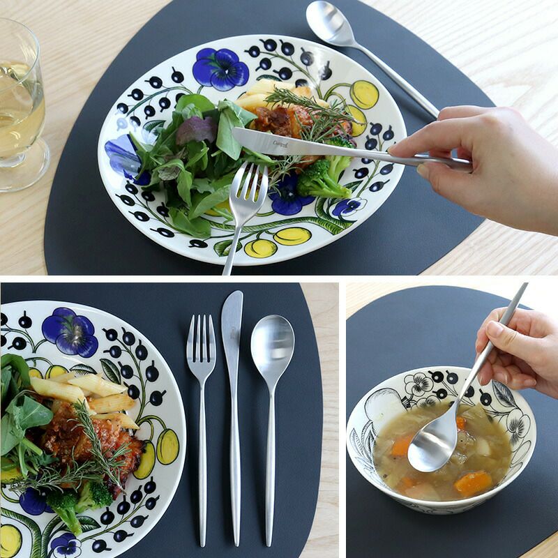 クチポール（Cutipol） スイ/SUI ディナー3点セット シルバー