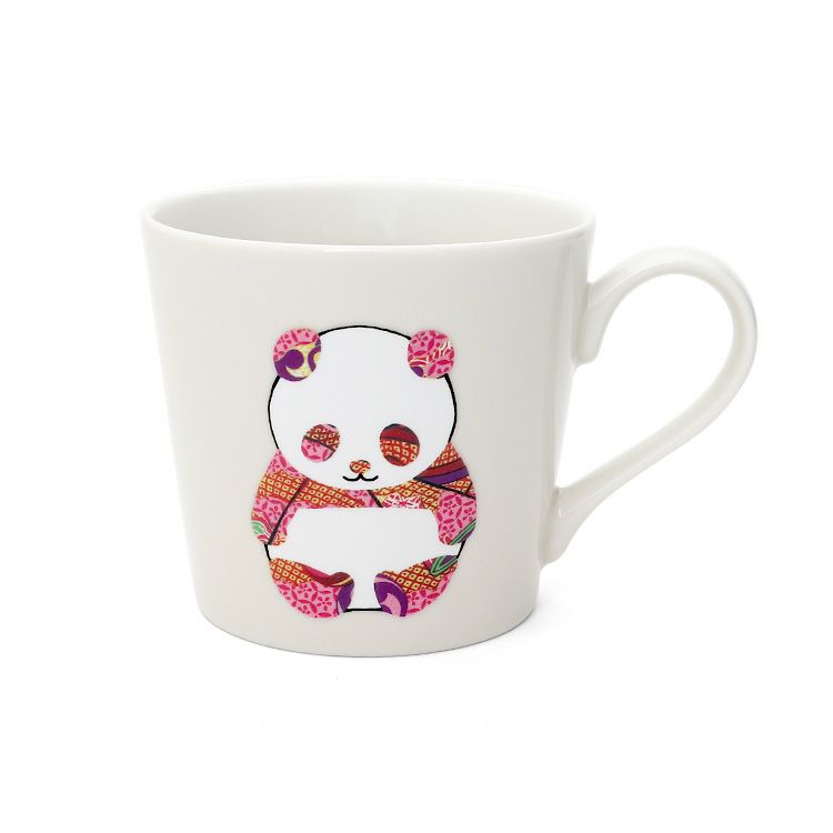 丸モ高木陶器 温感マグカップ パンダ