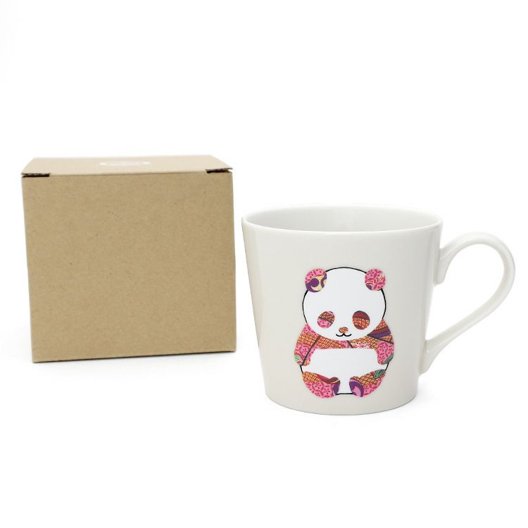 丸モ高木陶器 温感マグカップ パンダ