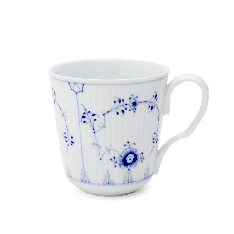 ロイヤルコペンハーゲン（Royal Copenhagen） ブルーフルーテッド プレイン/Blue Fluted Plain マグカップ Sサイズ ペア 280ml