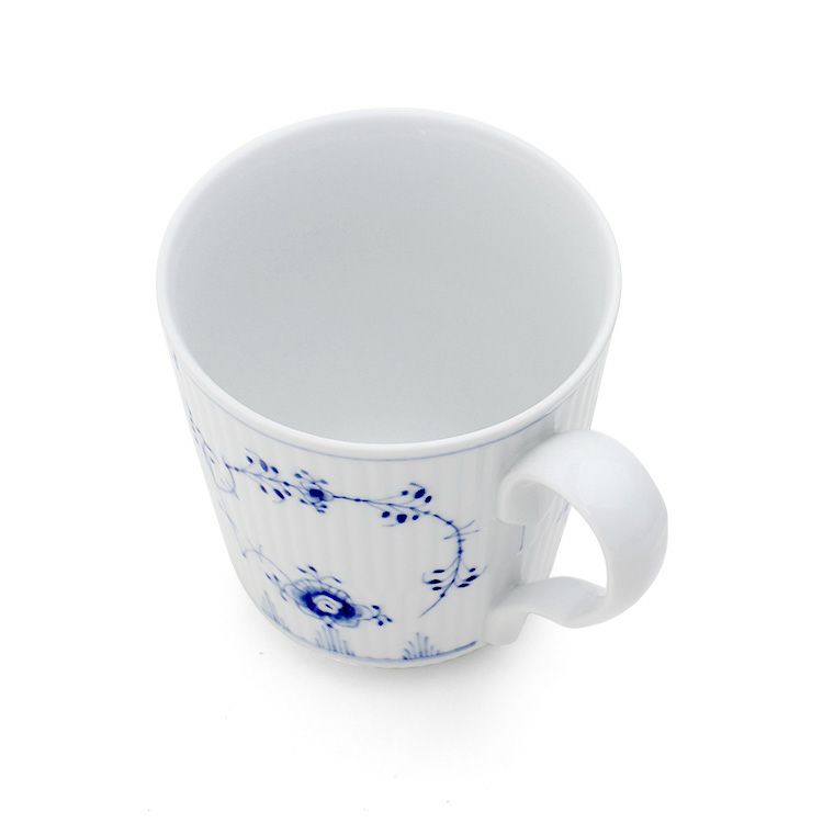 ロイヤルコペンハーゲン（Royal Copenhagen） ブルーフルーテッド プレイン/Blue Fluted Plain マグカップ Sサイズ ペア 280ml