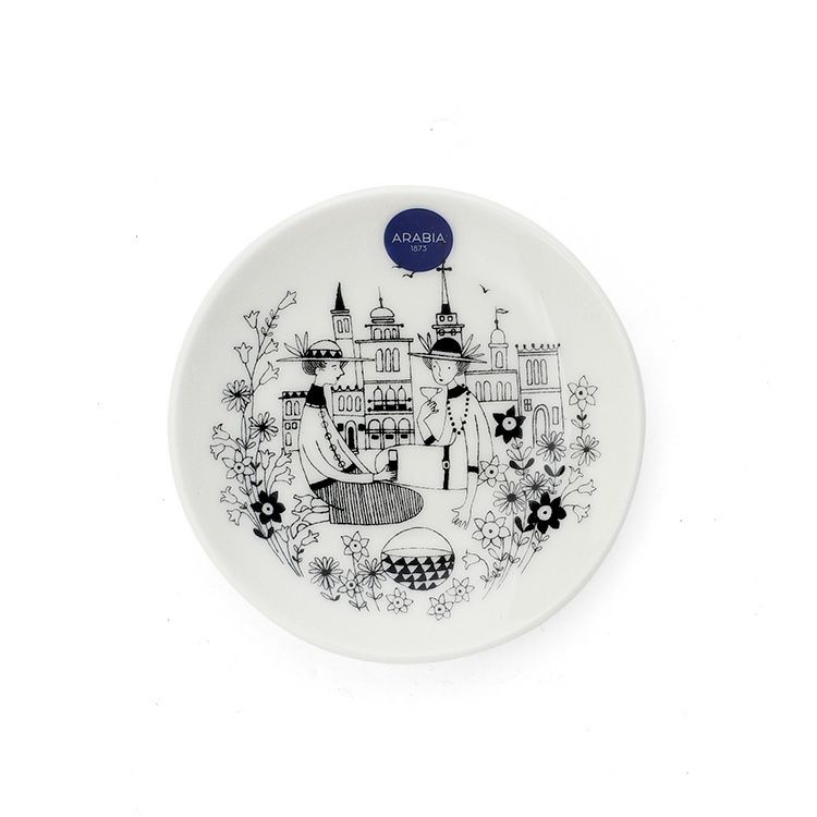 アラビア（ARABIA） エミリア/Emilia プレート 10.5cm