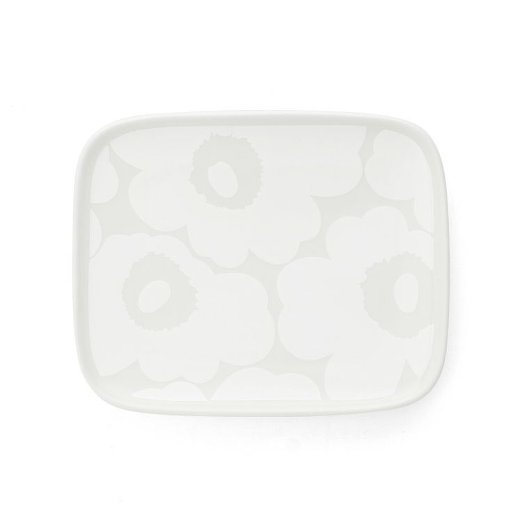 マリメッコ（marimekko） ウニッコ/UNIKKO プレート 15×12cm ホワイト
